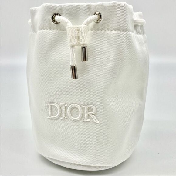 Christian Dior white mini bucket bag New in Box $510 - Picture 2 of 9